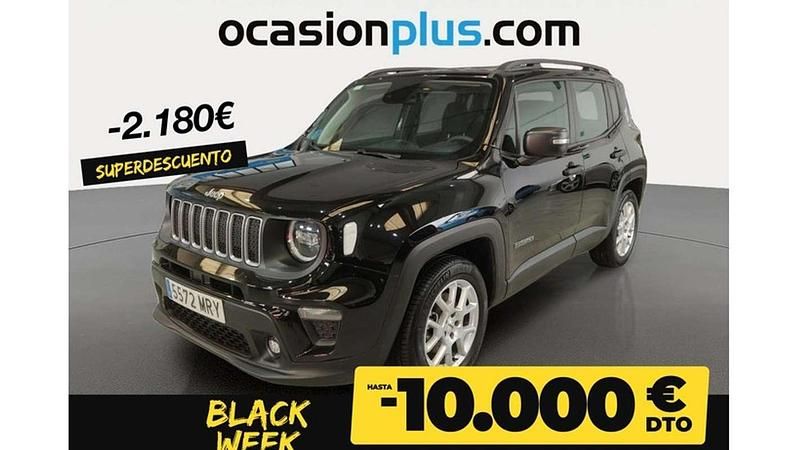 Negro Usado 2024 Jeep Renegade Altitude SUV | 21.810 € (Precio justo) - Imagen 1/4
