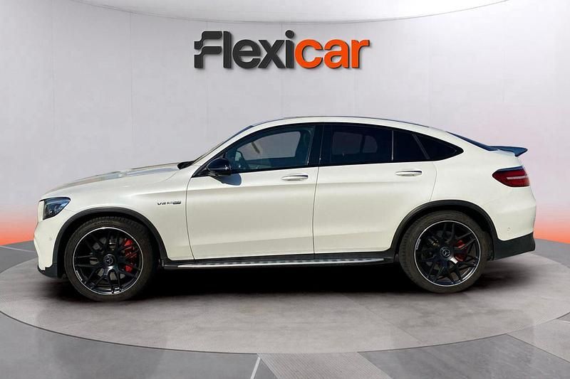 Usado Mercedes GLC63 AMG AMG 510 CV (375 kW) 2018 Blanco Coupe