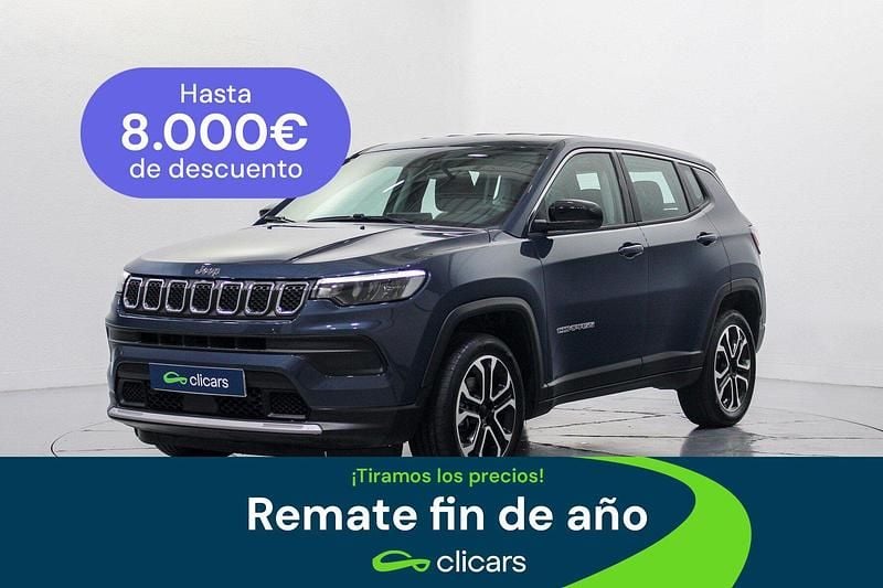 Azul Usado 2024 Jeep Compass Altitude SUV | 26.490 € (Precio justo) - Imagen 1/4
