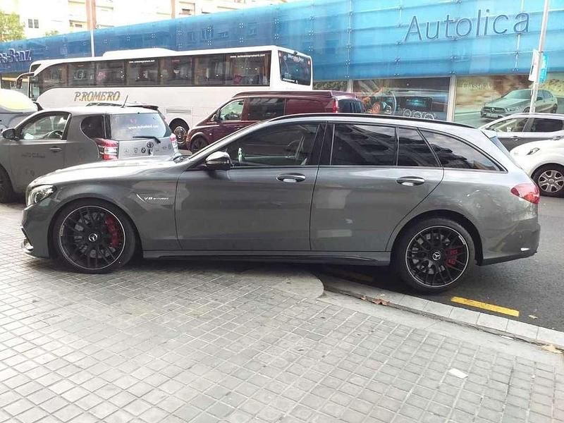 Usado Mercedes C63 AMG AMG 510 CV (375 kW) 2017 Gris Familiar