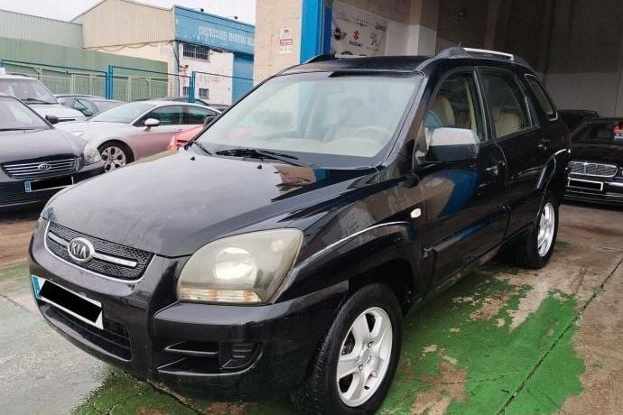 Usado Kia Sportage 141 CV (103 kW) 2008 Negro SUV