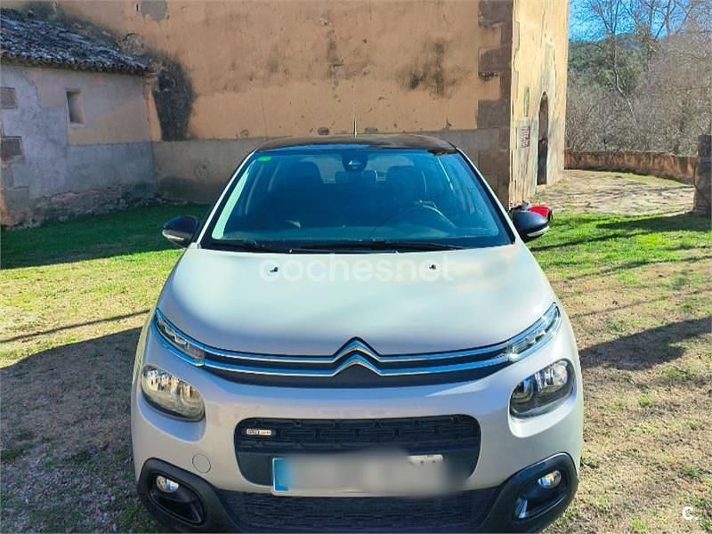 Usado Citroën C3 Feel 82 CV (60 kW) 2017 Gris / plata Berlina