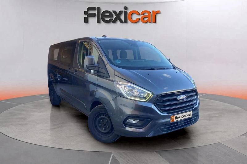 Gris Usado 2023 Ford Transit Custom Trend Familiar | 26.490 € (Super precio) - Imagen 1/4