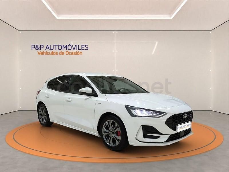 Usado Ford Focus ST-Line X 125 CV (91 kW) 2023 Blanco Berlina