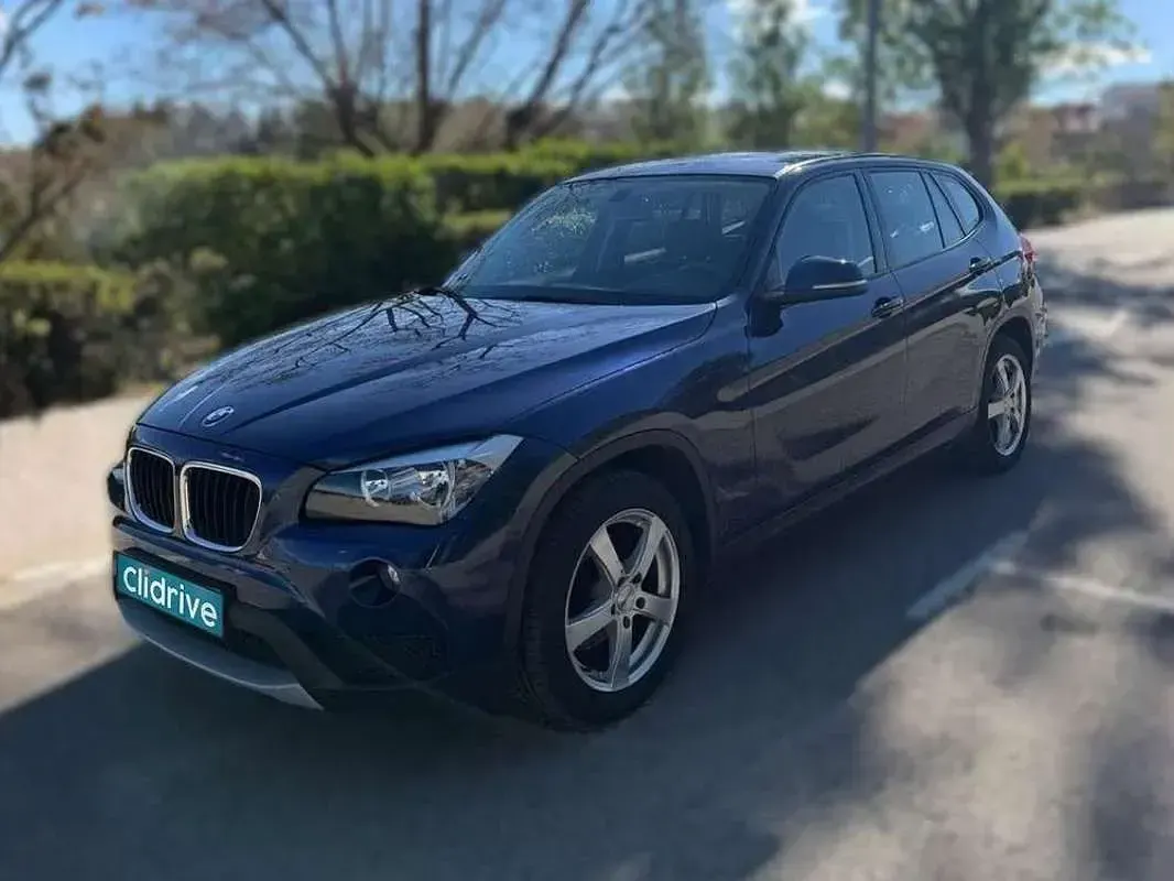 Usado BMW X1 150 CV (110 kW) 2013 Azul SUV