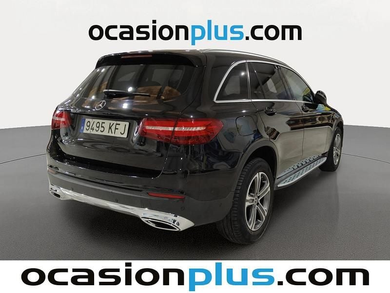 Usado Mercedes GLC250 204 CV (150 kW) 2017 Negro SUV