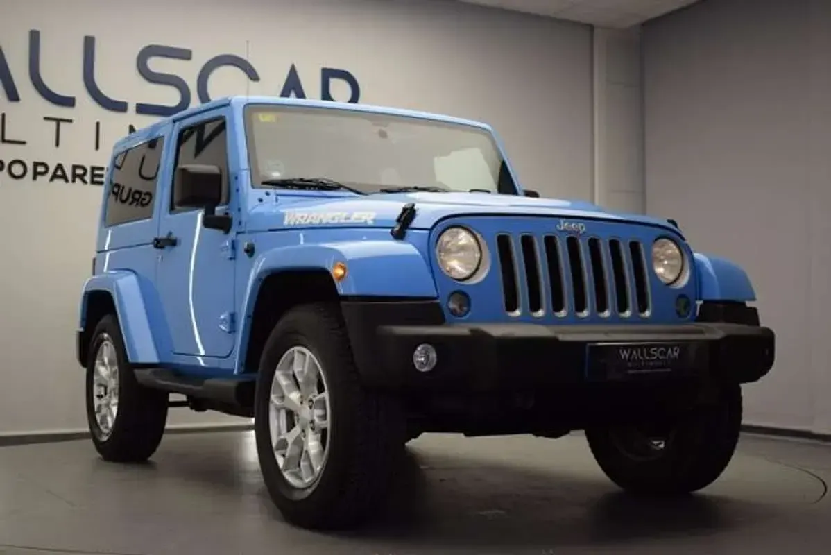 Usado Jeep Wrangler 200 CV (147 kW) 2018 Azul SUV