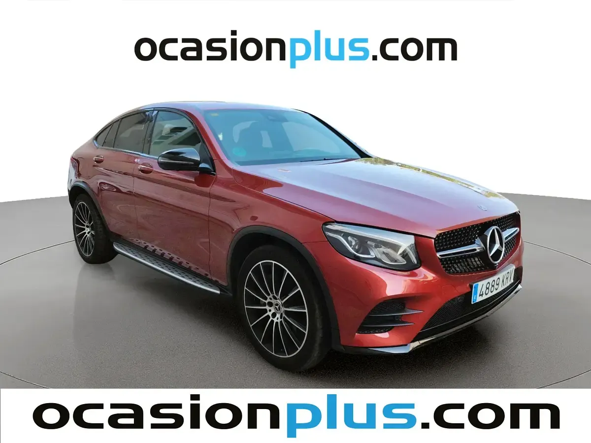 Usado Mercedes GLC250 211 CV (155 kW) 2018 Rojo SUV