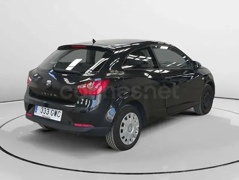 Usado Seat Ibiza SC Reference 80 CV (58 kW) 2010 Negro Utilitario
