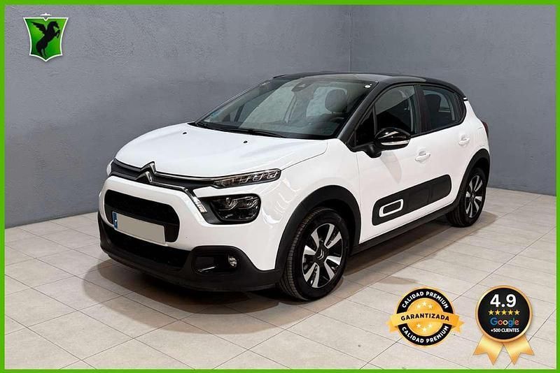 Blanco Usado 2021 Citroën C3 PureTech Utilitario | 10.305 € (Buen precio) - Imagen 1/4