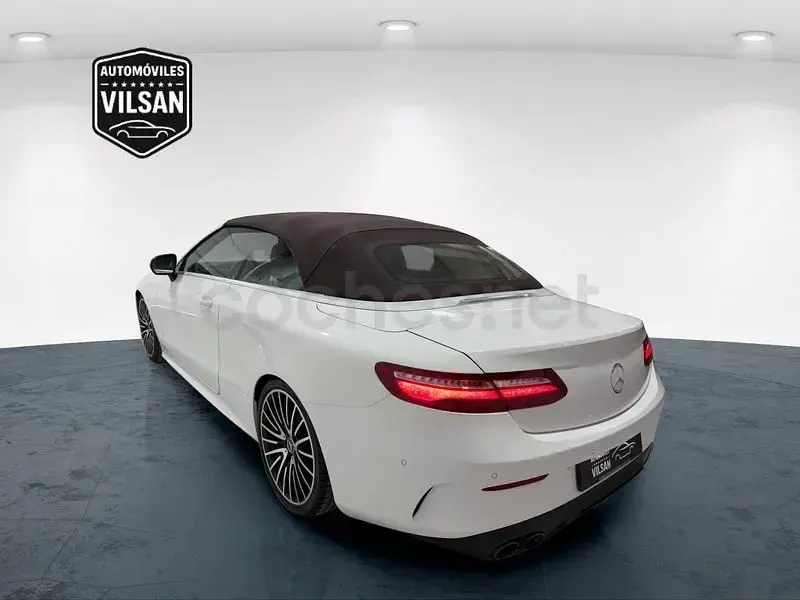 Usado Mercedes E400 333 CV (244 kW) 2018 Blanco Descapotable
