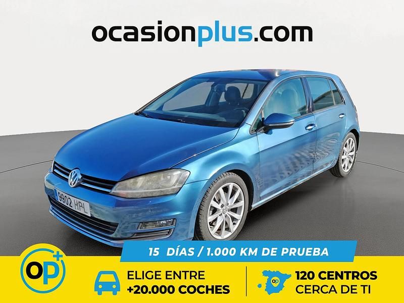Usado VW Golf VII Sportline 150 CV (110 kW) 2013 Azul Utilitario