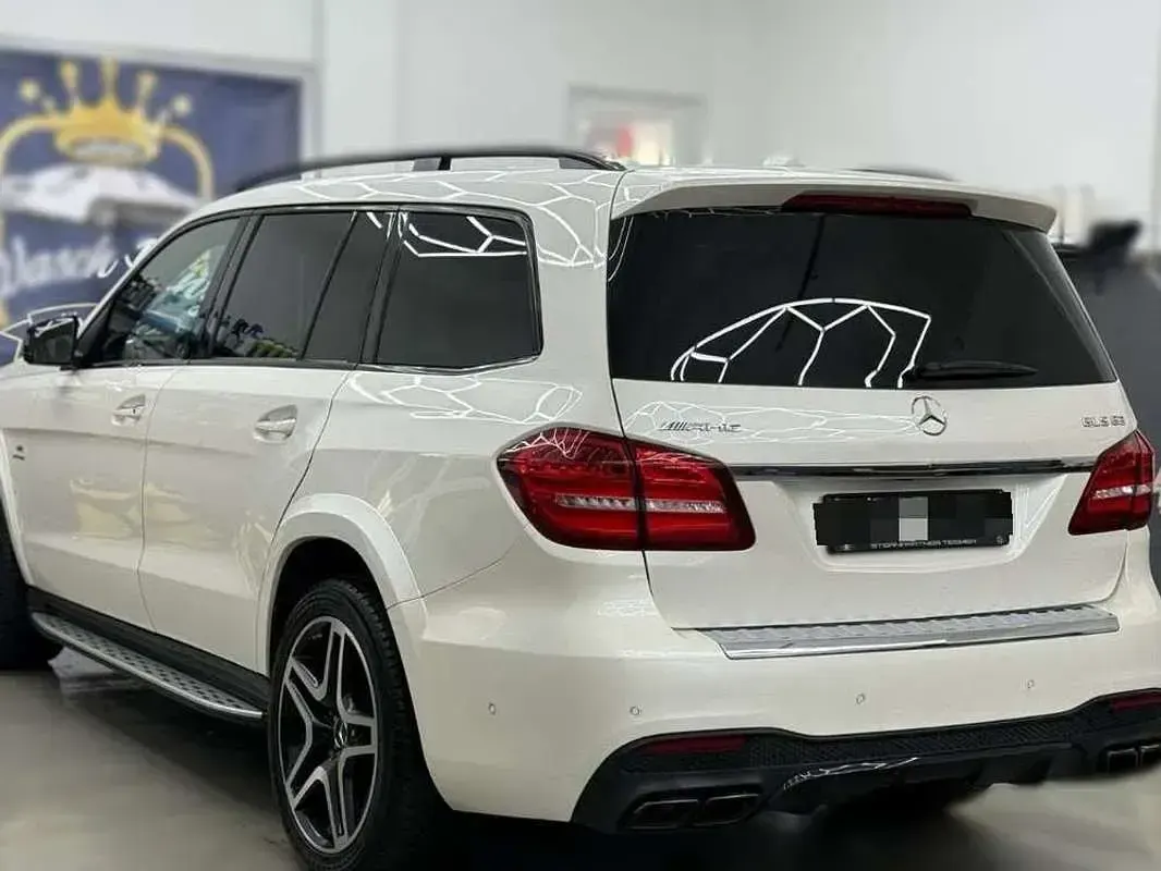 Usado Mercedes GLS63 AMG AMG 586 CV (431 kW) 2017 Blanco SUV