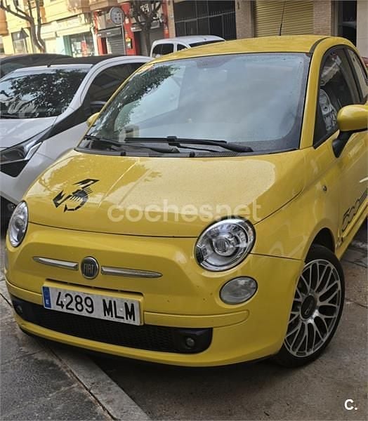 Usado Fiat 500 Sport 69 CV (50 kW) 2008 Amarillo Berlina