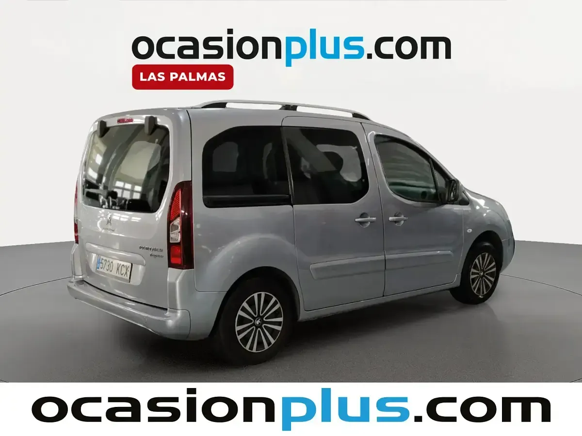 Usado Peugeot Partner Active 100 CV (73 kW) 2017 Gris Monovolumen