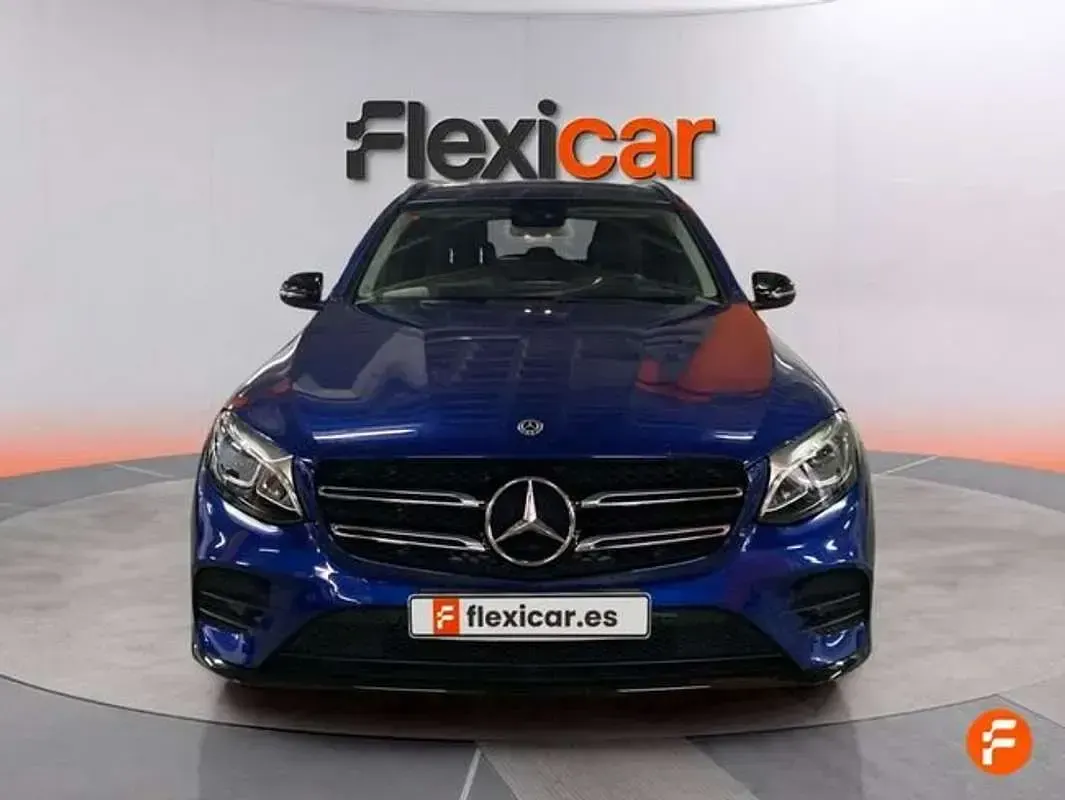 Usado Mercedes GLC220 170 HP (125 kW) 2019 Azul SUV