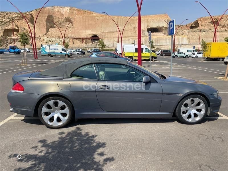 Usado BMW 630 Cabriolet 258 HP (189 kW) 2005 Cinzento Cabrios