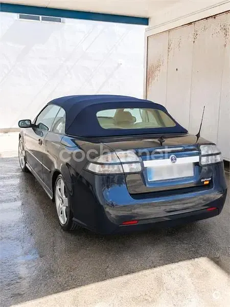 Usado Saab 9-3 Linear 150 CV (110 kW) 2008 Azul Descapotable