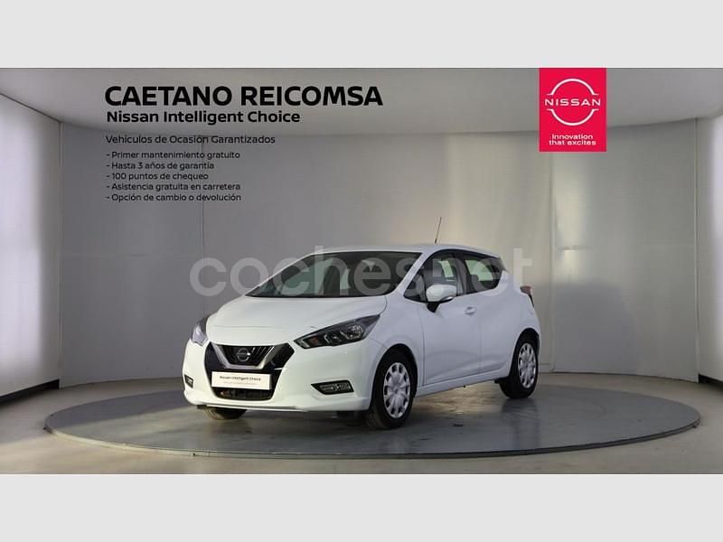 Blanco Usado 2022 Nissan Micra Acenta Berlina | 14.990 € (Precio justo) - Imagen 1/4