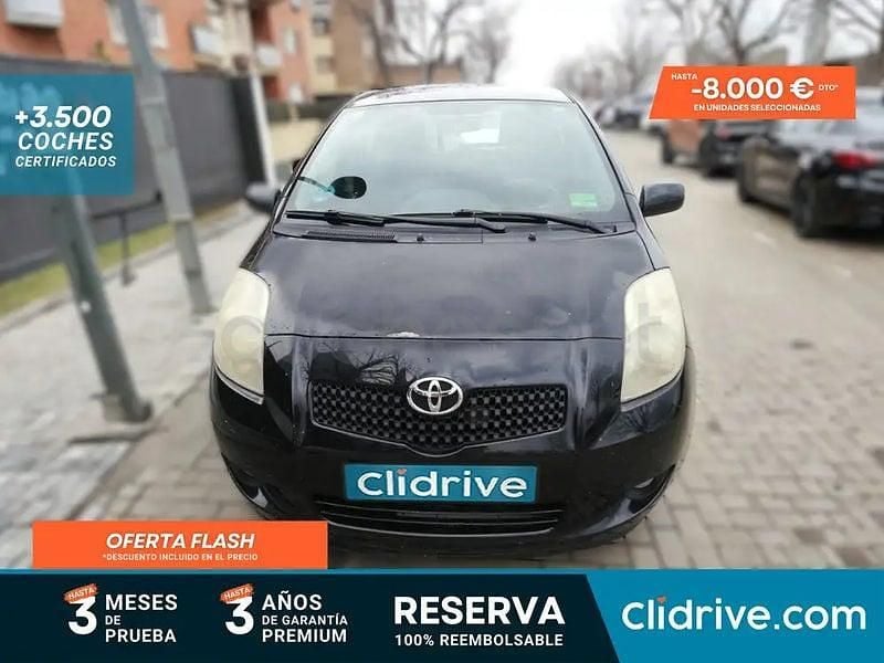 Negro Usado 2007 Toyota Yaris Utilitario | 3590 € (Precio justo) - Imagen 1/3