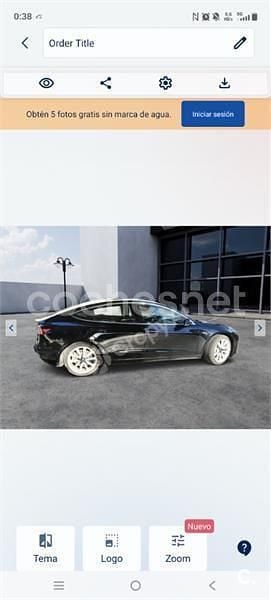 Käytetty Tesla Model 3 Performance 461 kW (627 HP) 2019 Eléctrico Sedan