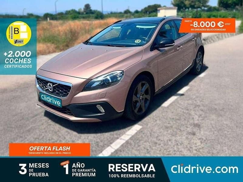 Marrón Usado 2015 Volvo V40 CC Momentum Familiar | 13.490 € (Precio justo) - Imagen 1/4