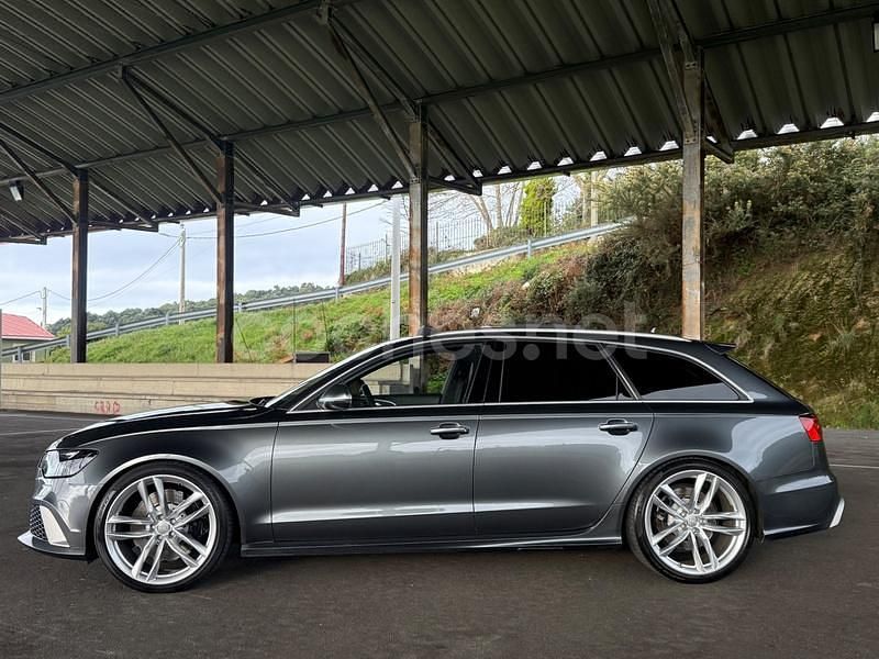 Usado Audi RS6 Comfort 560 CV (411 kW) 2014 Gris / plata Familiar