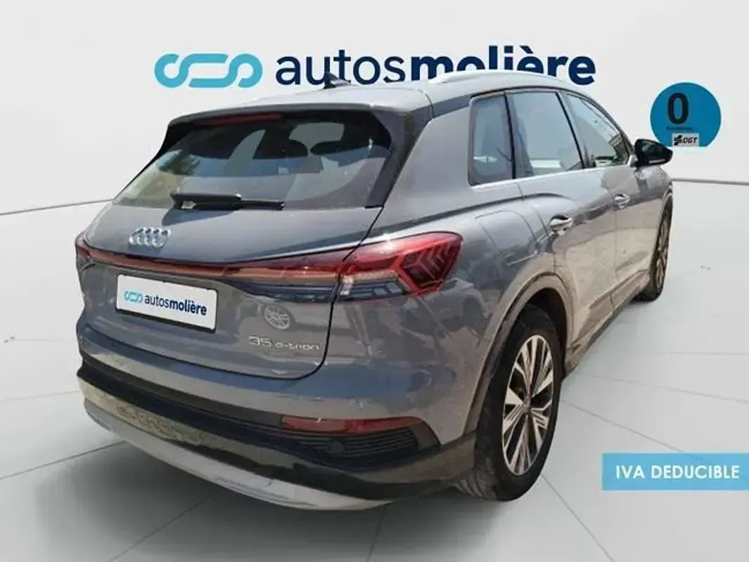 Usado Audi Q4 e-tron Advanced Plus 125 kW (170 CV) 2022 Gris SUV