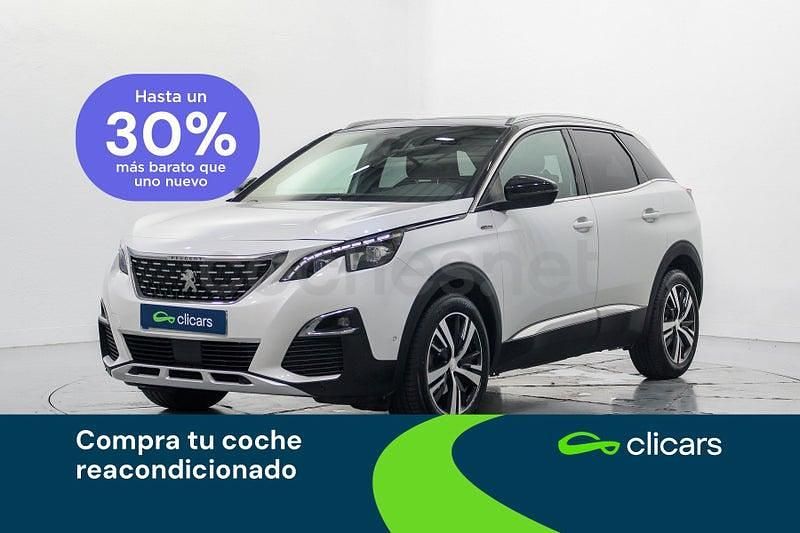 Usado Peugeot 3008 GT-line 130 CV (95 kW) 2018 Blanco SUV