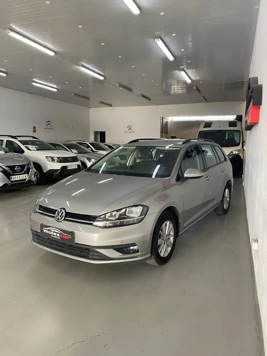 Usado VW Golf VII 115 CV (84 kW) 2019 Dorado Familiar