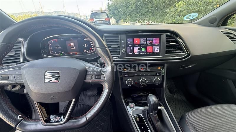 Brugt Seat Leon ST FR 150 HK (110 kW) 2020 Sort Stationcar