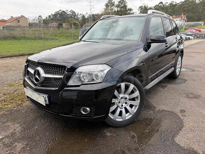 Usado Mercedes GLK220 170 CV (125 kW) 2010 Negro SUV
