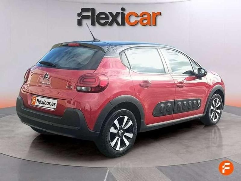 Usado Citroën C3 PureTech 82 CV (60 kW) 2020 Rojo Utilitario