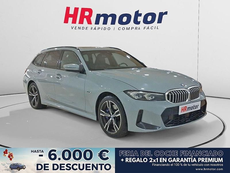 Gris Usado 2022 BMW 330e M Sport Familiar | 32.590 € (Caro) - Imagen 1/4