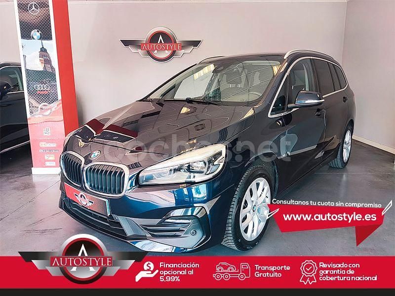 Azul Usado 2019 BMW 218 Familiar | 18.990 € (Precio justo) - Imagen 1/4