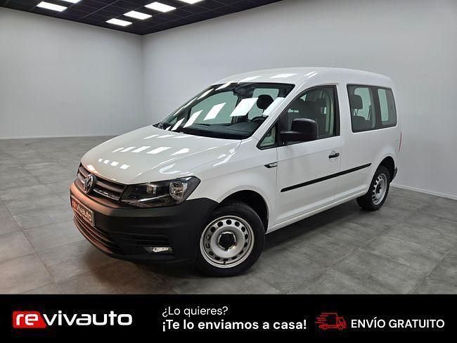 Usado VW Caddy 122 CV (89 kW) 2019 Blanco Monovolumen