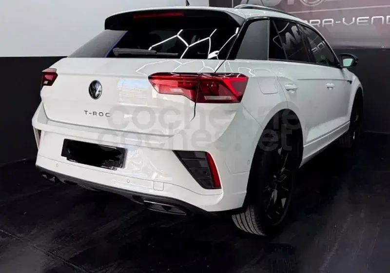 Usado VW T-Roc R-line 150 CV (110 kW) 2023 Blanco SUV