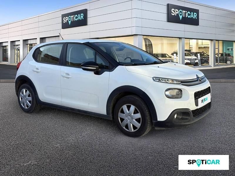 Usado Citroën C3 Feel 82 CV (60 kW) 2019 Blanco Utilitario