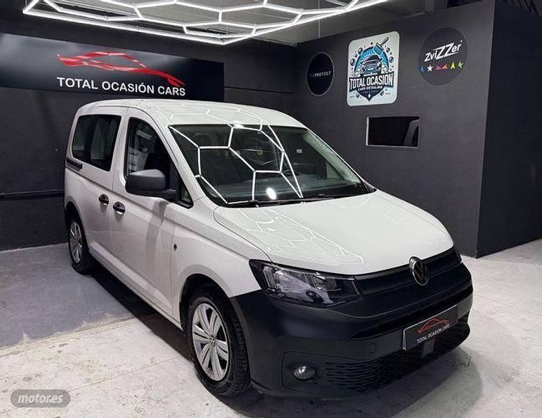 Usado VW Caddy Edition 102 CV (75 kW) 2020 Blanco Monovolumen