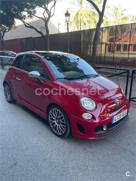 Usado Abarth 500C 135 CV (99 kW) 2010 Rojo Descapotable