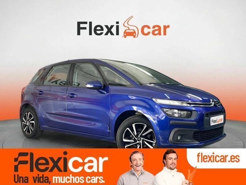 Azul Usado 2021 Citroën C4 Feel | 11.290 € (Super precio) - Imagen 1/4