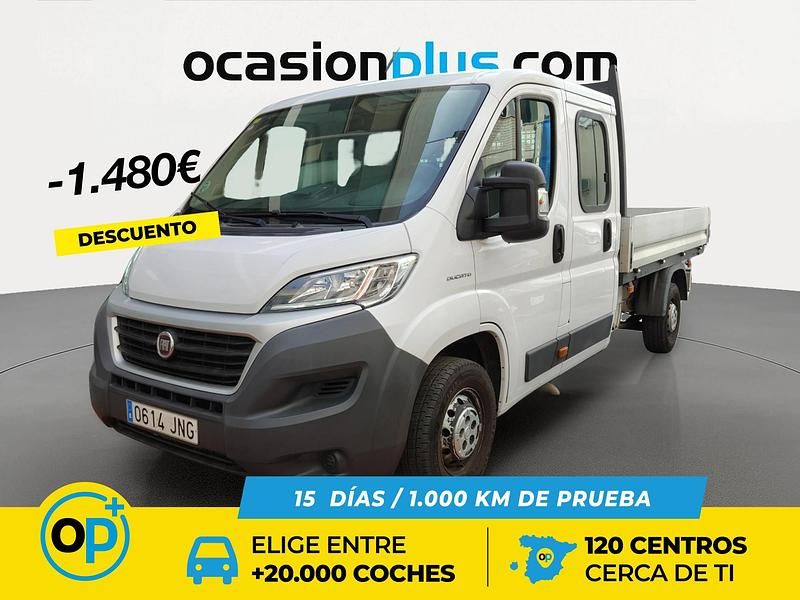 Blanco Usado 2016 Fiat Ducato Van | 18.510 € (Precio justo) - Imagen 1/4