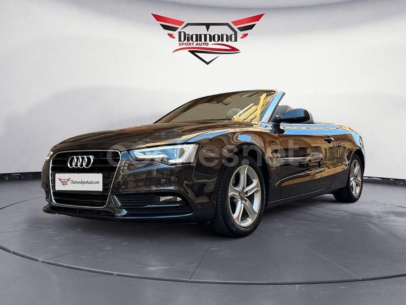 Negro Usado 2012 Audi A5 Cabriolet Sport Descapotable | 17.990 € (Precio justo) - Imagen 1/4