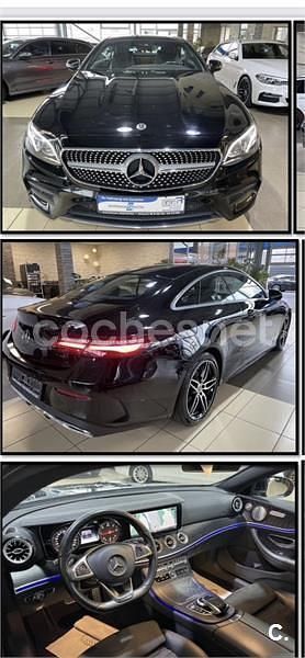 Usado Mercedes E220 194 CV (142 kW) 2018 Negro Coupe