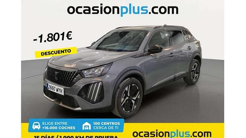 Gris Usado 2025 Peugeot 2008 Allure SUV | 16.910 € (Precio justo) - Imagen 1/4
