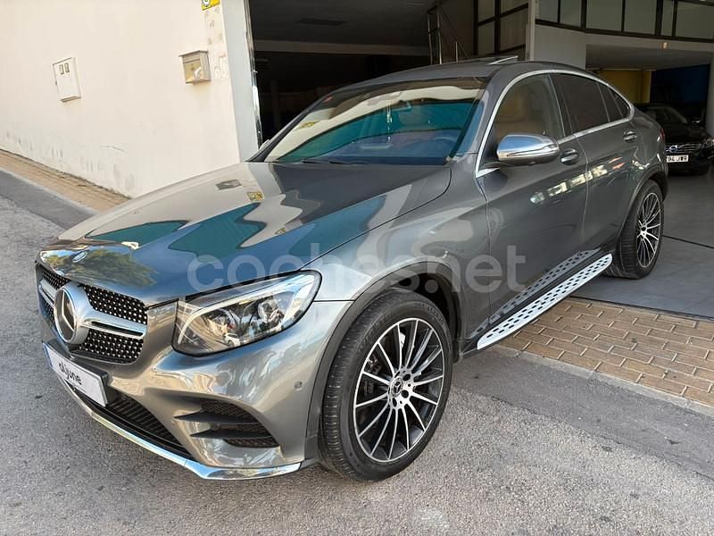 Usado Mercedes GLC350 258 CV (189 kW) 2017 Gris / plata Coupe