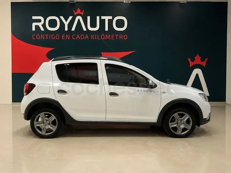 Brugt Dacia Sandero Stepway 90 HK (66 kW) 2017 Hvid Sedan