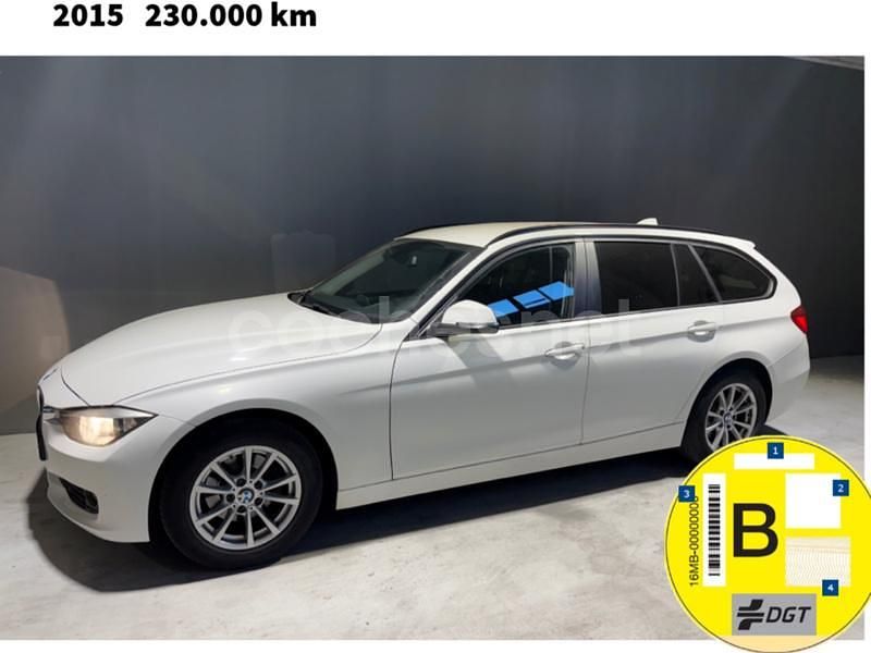 Blanco Usado 2015 BMW 318 Familiar | 10.000 € - Imagen 1/4