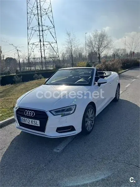 Usado Audi A3 Cabriolet Design 116 CV (85 kW) 2018 Blanco Descapotable