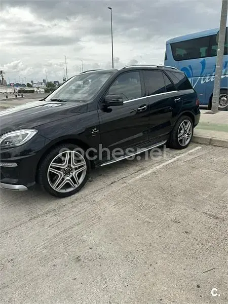 Usado Mercedes ML63 AMG AMG 510 CV (375 kW) 2012 Negro SUV